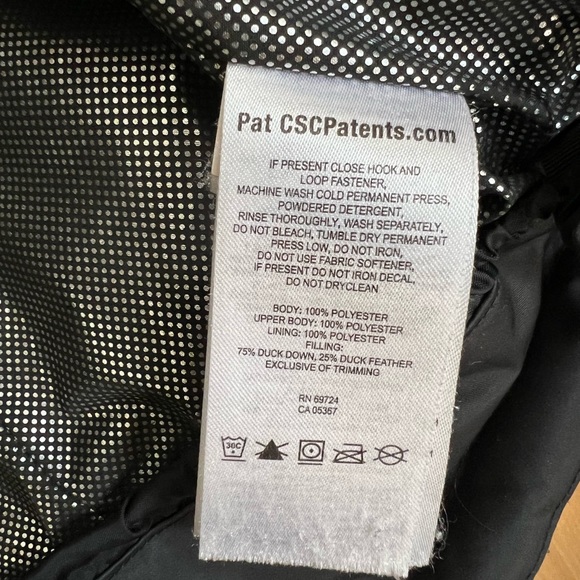 Columbia Down Jacket, black, size medium - Picture 9 of 9